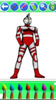 3 Schermata coloring Ultraman zero hero cosmos fans