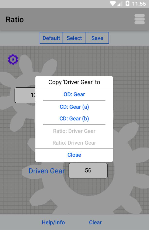 Gear Calculator скриншот 2.