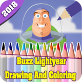 Buzz Lightyear  Toy Story Coloring Book icône