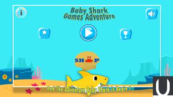 Baby Shark Games Adventure plakat