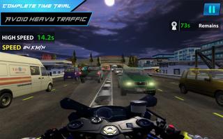 Traffic X Rider:Highway Real Racer Moto 3D screenshot 2