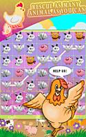 Farm Pet Rescue Game : Match 3 Puzzle Pet Quest captura de pantalla 3