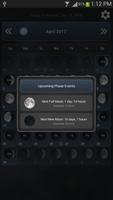 Moon Phases Widget Calendar imagem de tela 2