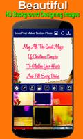 Love Post Maker -Text on Photo  Stylish Post Maker poster