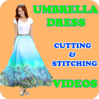 Umbrella Dress Cutting and Stitching Video أيقونة