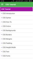 Learn CSS Tutorial постер
