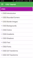 Learn CSS Tutorial screenshot 1