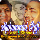 Lata Kishore And Rafi Old Songs simgesi