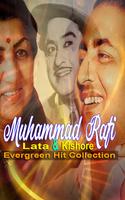 Poster Lata Kishore And Rafi Old Songs