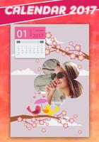 Calendar Photo Frame 2017 Affiche