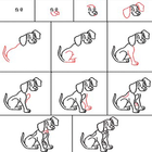 How to draw animals icône