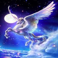 Unicorn 3D wallpapers-poster