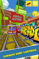 Subway Ladybug Surf Jump Dash Runner 3D screenshot 1