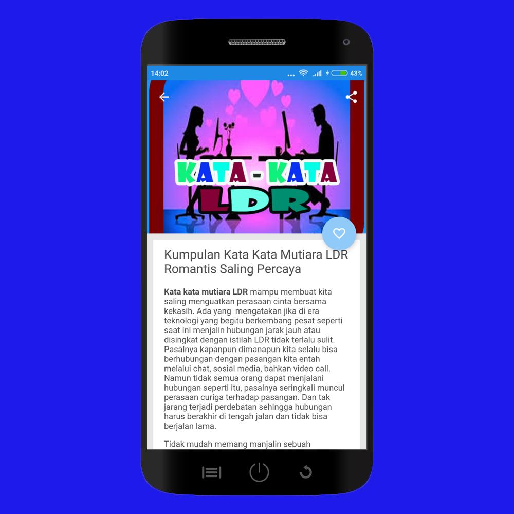 Ribuan Kata Kata Ldr Terbaru 2018 For Android Apk Download