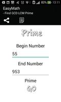 MathTool:GCD,LCM,Prime تصوير الشاشة 3