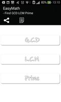 MathTool:GCD,LCM,Prime الملصق