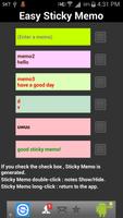 برنامه‌نما Sticky notes - Memo Widgets عکس از صفحه
