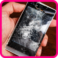 My phone screen cracked prank