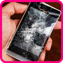 My phone screen cracked prank APK