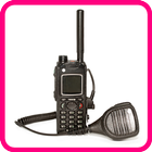 Police radio scanner prank icon