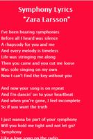 Zara Larsson - Uncover Lyrics captura de pantalla 2