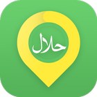 Halal Guide: Map, Food & Salah آئیکن