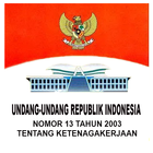 Undang Undang Ketenagakerjaan আইকন