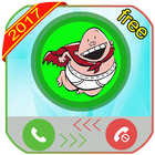 fake call Captain Underpants أيقونة