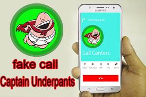 fake call Captain Underpants تصوير الشاشة 2