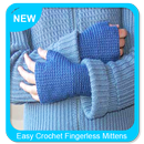 Easy Crochet Fingerless Mittens APK