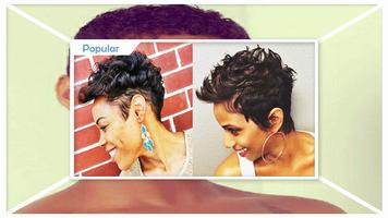 Shoirt Hairstyle for Black Women capture d'écran 2