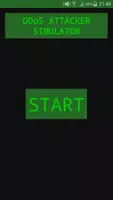 DDoS Attacker Simulator الملصق