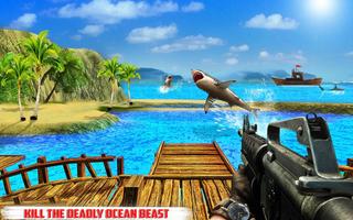 Under Water Angry Shark Sniper Shooter screenshot 1