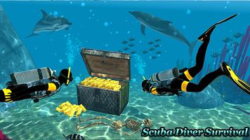 dưới nước scuba diver tồn tại: cá mập đói 2018 ảnh chụp màn hình 1