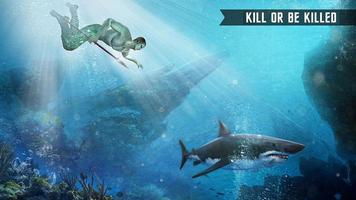 Underwater Scuba Diver Survival: Shark Hunger 2018 screenshot 2