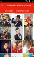 Stewardess Wallpapers HD backgrounds and pictures الملصق