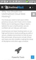 UnelmaHost: Cloud Hosting and Domain Registration capture d'écran 3