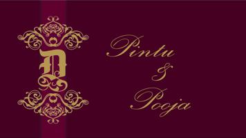 Pintu weds Pooja (Wedding App)-poster