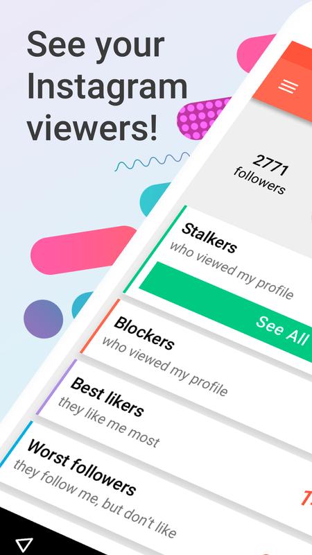 Who viewed my instagram: stalkers and visitors for Android ... - 450 x 800 jpeg 53kB