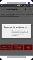 Unfollowers for Insta Affiche
