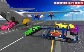 Airplane Pilot Car Transport Game poster