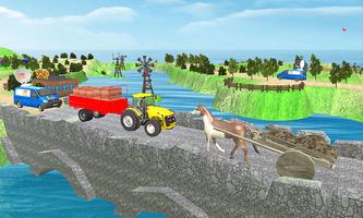 Farm Transport Tractor Games 2018 capture d'écran 1