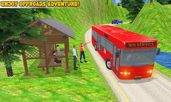 Offroad Mountain Bus Simulator 18 Affiche