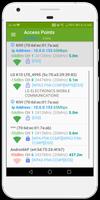 برنامه‌نما WiFi Analyzer عکس از صفحه
