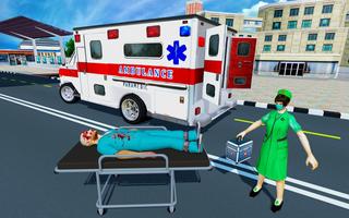 Ambulance Rescue Game Simulator 2018 screenshot 1