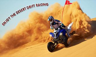 Quad Bike Desert Drift Race Affiche