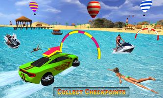 Water Surfer Car Floating Race poster