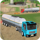 Offroad Oil Tanker Truck game 2018 icône