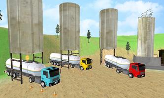 Offroad Oil Tanker Truck game 2018 Ekran Görüntüsü 1