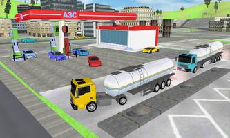 Offroad Oil Tanker Truck game 2018 Ekran Görüntüsü 3